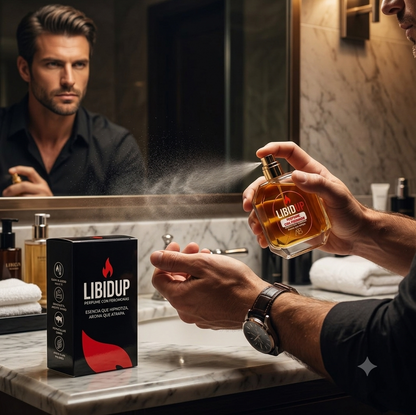 PERFUME VIRAL CON FEROMONAS LIBIDUP HOMBRE (50ML ÚNICO)