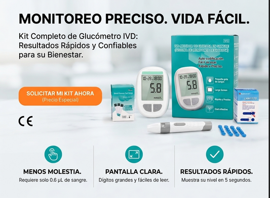 MEDIDOR DE GLUCOSA DIGITAL